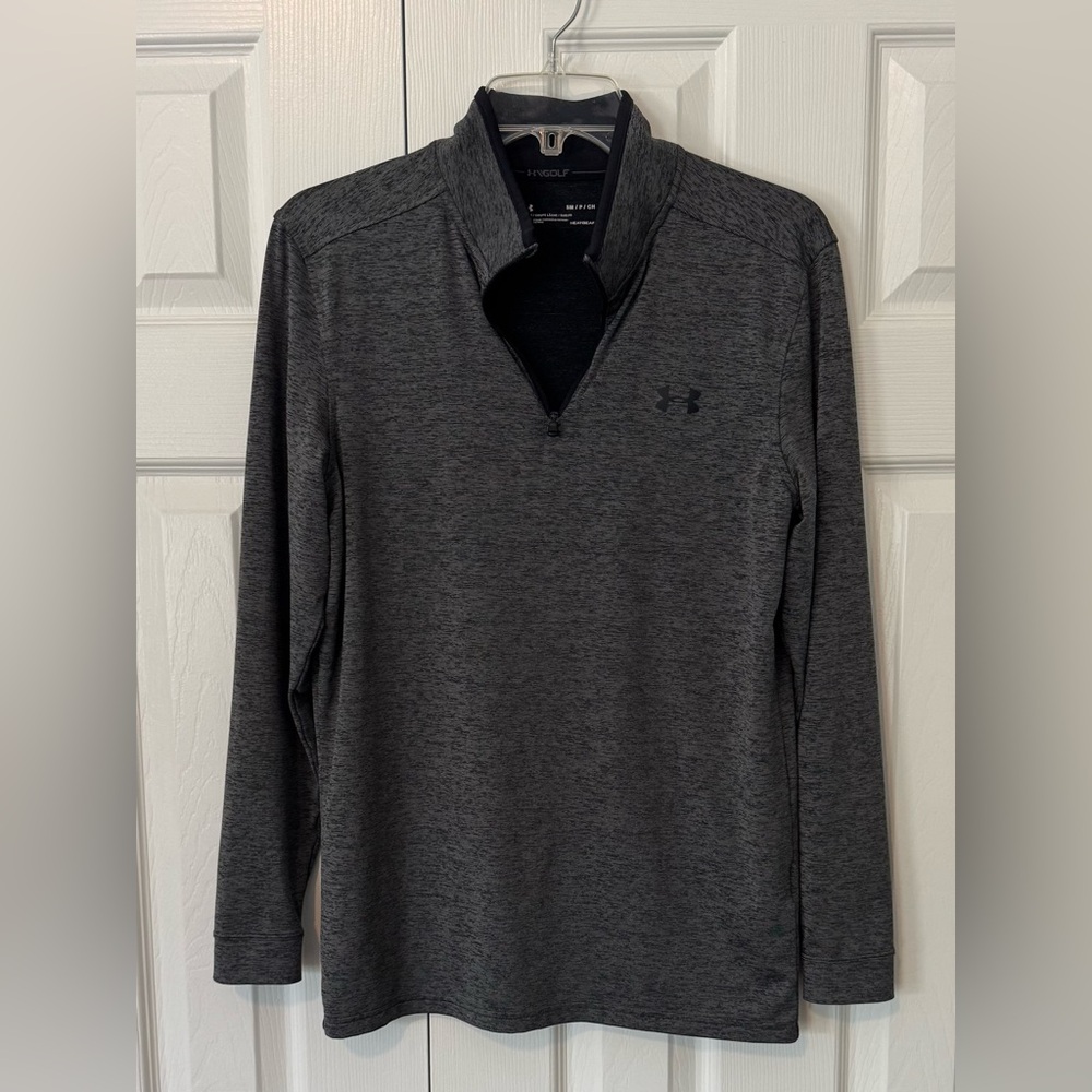 Under Armour Charcoal Quarter-Zip Top